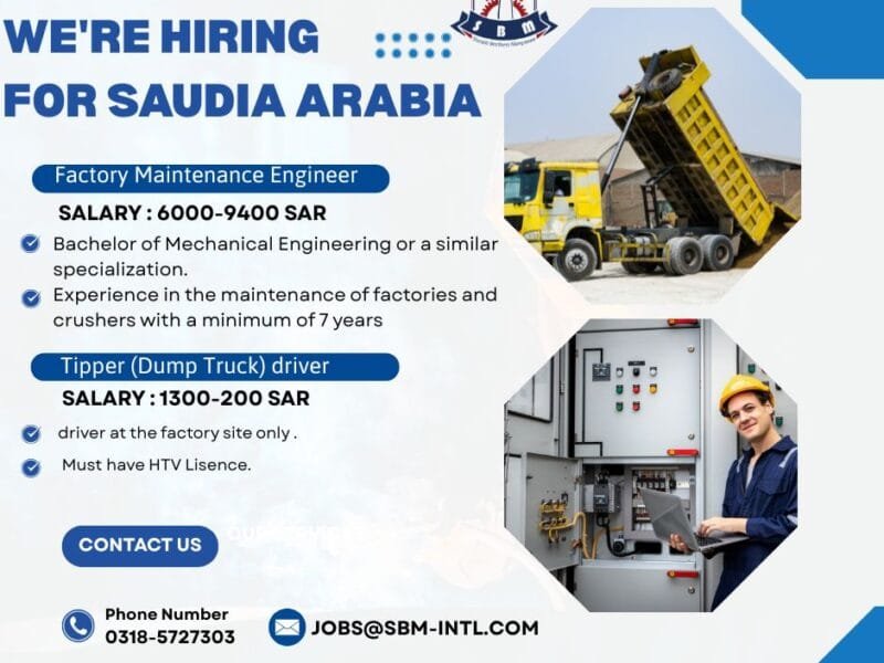 Factory Maintenance Engineer