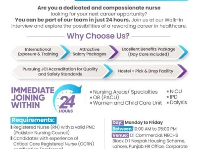 Walk-In Interview-Female Nurse