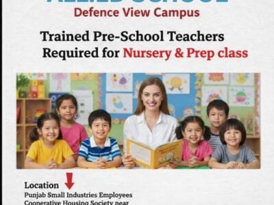 Teacher Required
