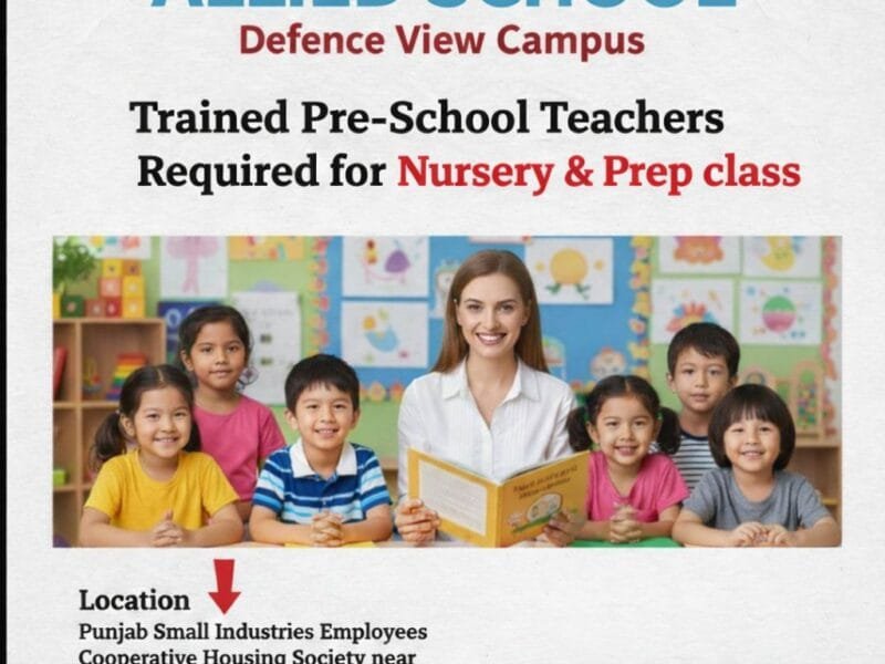 Teacher Required