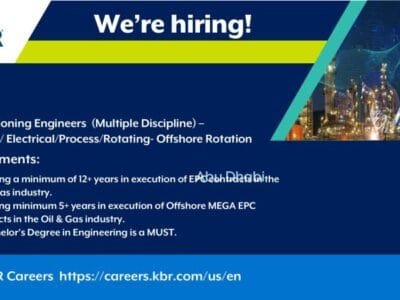 KBR Hiring—Urgent Job Opportunity