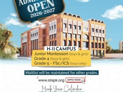  ADMISSIONS OPEN | AlHuda International School – H-11 Campus, Islamabad