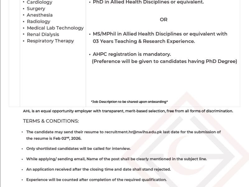 Hiring Assistant Professor