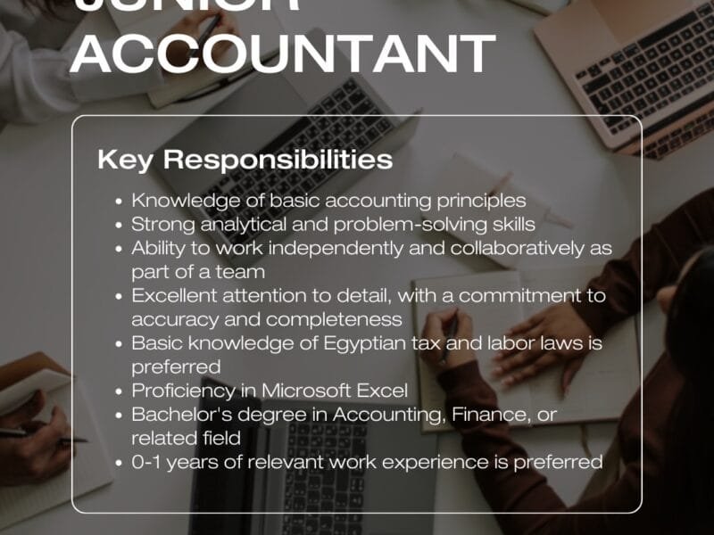 We’re hiring Accountants.