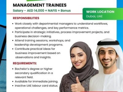 Now Hiring: Management Trainees!
