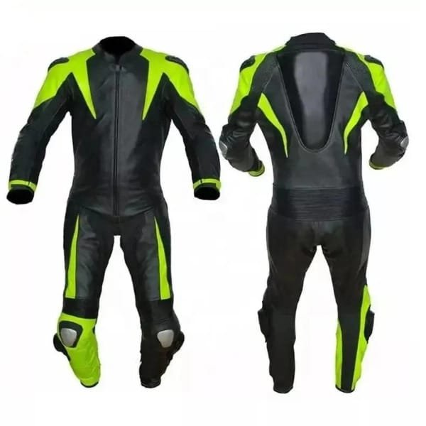 High Quality Breathable Leather Motorbike Racing Suit for Men