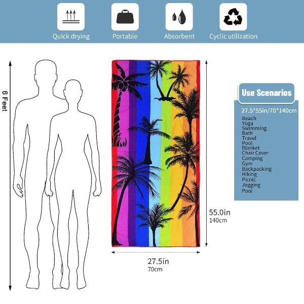 Luxury Sports Beach Towel