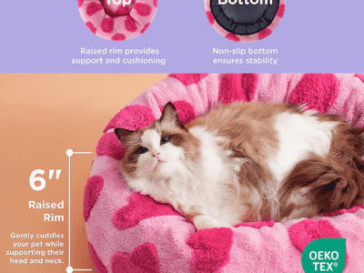 Pet Bed for Dogs & Cats