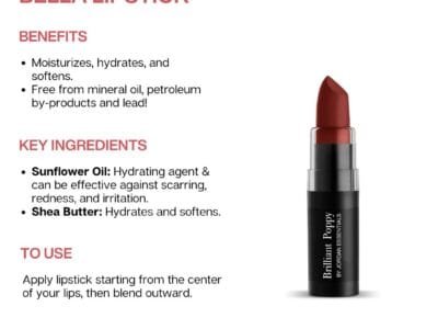 Brilliant Poppy Bella Lipstick