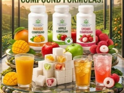 Introducing Our NEW Range of Fruit Beverage Compounds!