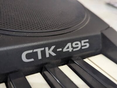 Casio CTK-495 Professional Piano Keyboard for sale.