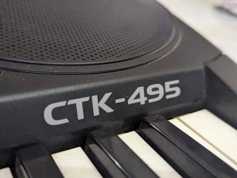Casio CTK-495 Professional Piano Keyboard for sale.