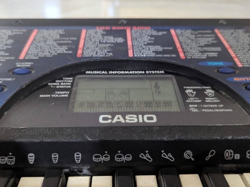Casio CTK-495 Professional Piano Keyboard for sale.