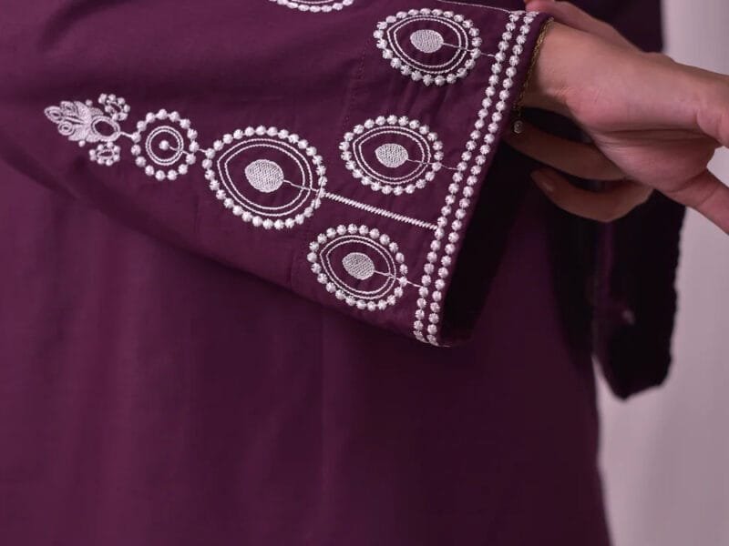 Two piece Cotton Suit for ladies