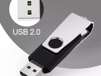 New 128GB USB Flash Drives USB 2.0 Black and Silver - LIQUIDATION SALE