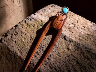 Handcrafted Rosewood Hair Sticks And Forks