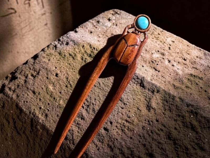 Handcrafted Rosewood Hair Sticks And Forks