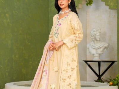 The Golden Bloom Embroidered Suit