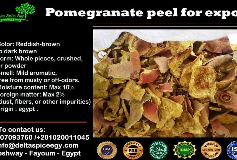 Pomegranate peel