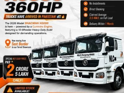 BRAND-NEW SHACMAN H3000 360HP TRUCKS