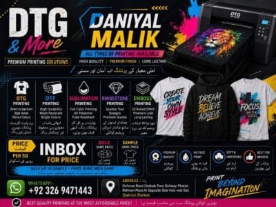 Premium Printing Services Available in Sialkot