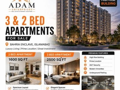 LUXURY APARTMENTS FOR SALE – BAHRIA ENCLAVE, ISLAMABAD