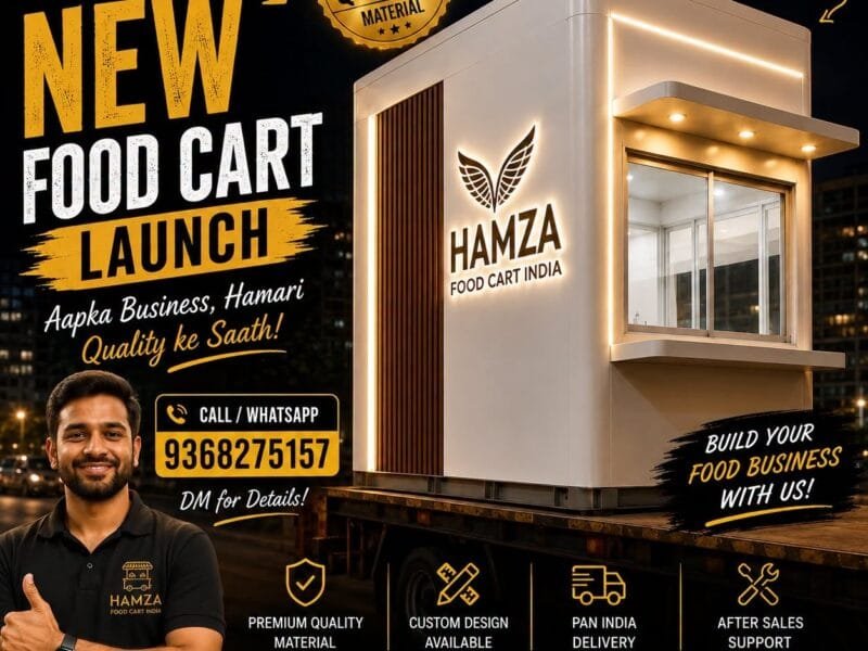 Hamza food cart india