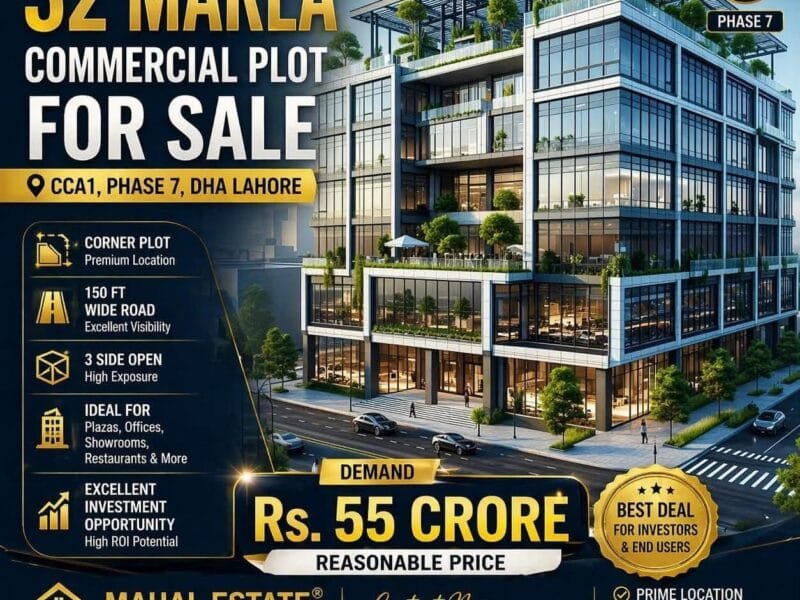 32 Marla commercial plot for sale