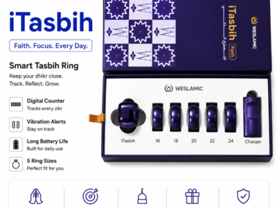 WESLAMIC iTasbih Smart Zikr Ring