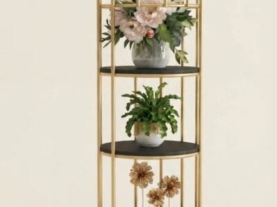 4-Layer Bird Cage Rack Storage Organizer