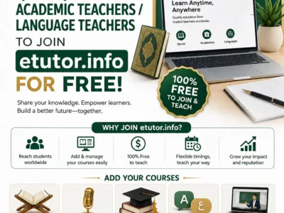 Unlock Your Academic Potential with etutor.info!