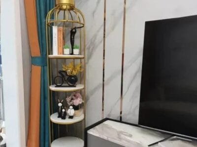 4-Layer Bird Cage Rack Storage Organizer