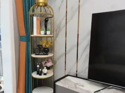 4-Layer Bird Cage Rack Storage Organizer