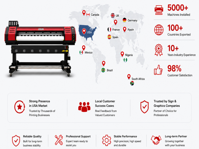 Large Format Eco Solvent Printer and Cutting Plotter