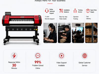 Large Format Eco Solvent Printer and Cutting Plotter